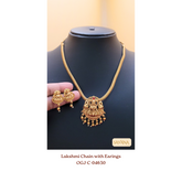 Lakshmi Pendent with Earings